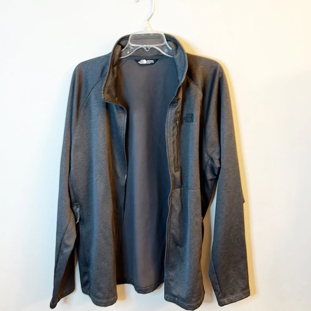 The North Face Black Zippered Utility casual jacket coat men’s XL